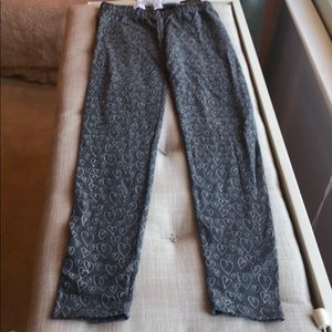 Size 10 Girls Heart Leggings